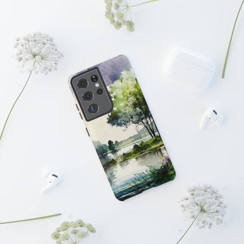 Summer Day by the Lake - Impact Resistant Phone Case